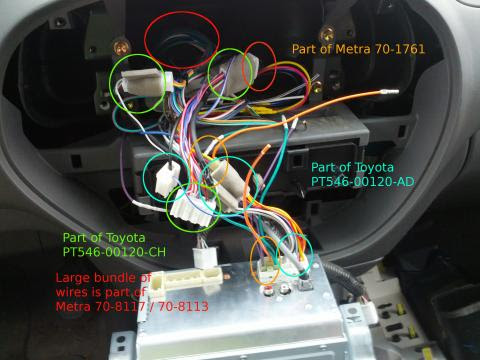 2001 Toyotum Camry Wiring Harnes