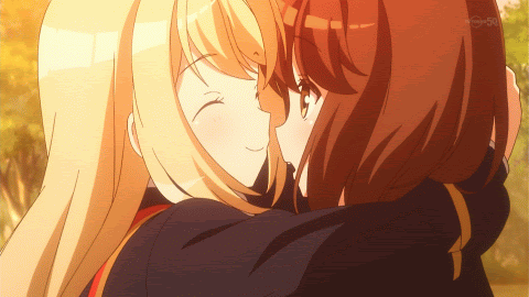 Anime Kiss Gif Cheek - Anime Lovers Ngumpulnya Disini