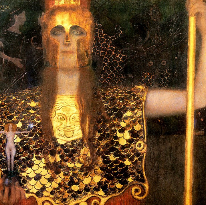 Palas Atenea, de Gustav Klimt