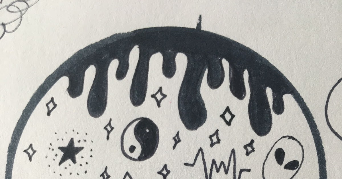 Space Doodles Space Aesthetic Drawing Ideas - Creative Art