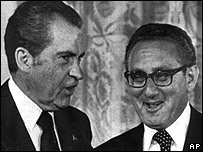 Richard Nixon y Henry Kissinger