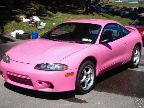 Mitsubishi Eclipse 1997 розовый