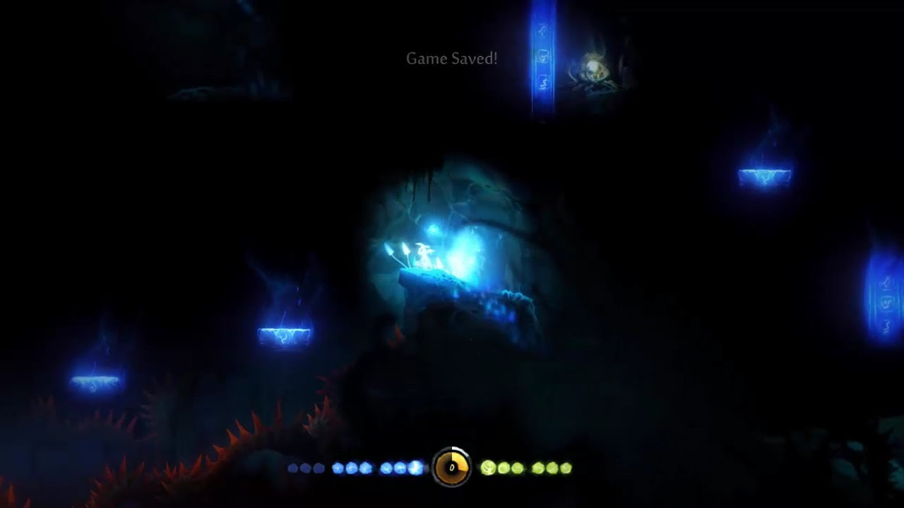 Ori and the blind forest карта норы меж черных корней