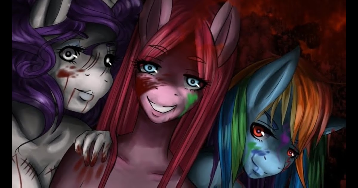 My Little Pony Creepypasta Rainbow Factory Apple Jack U