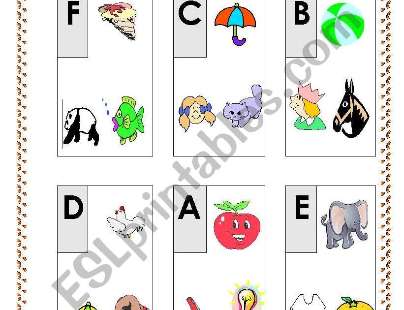 Letter Match Worksheet : 10 Best Alphabet Matching Printable Worksheets
