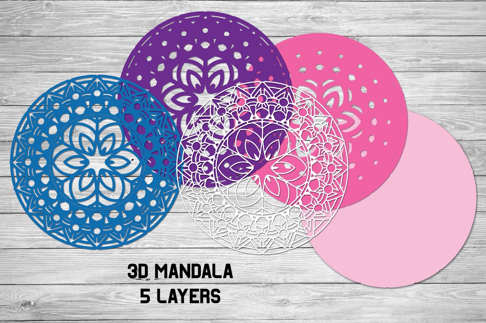 Download How To Create Multi Layered Mandala Layered Svg - Free Layered SVG Files
