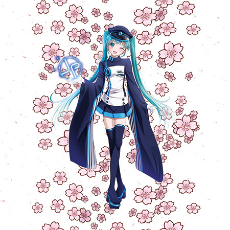 最高のイラスト画像 ベストイラスト 初音 ミク 千本 桜