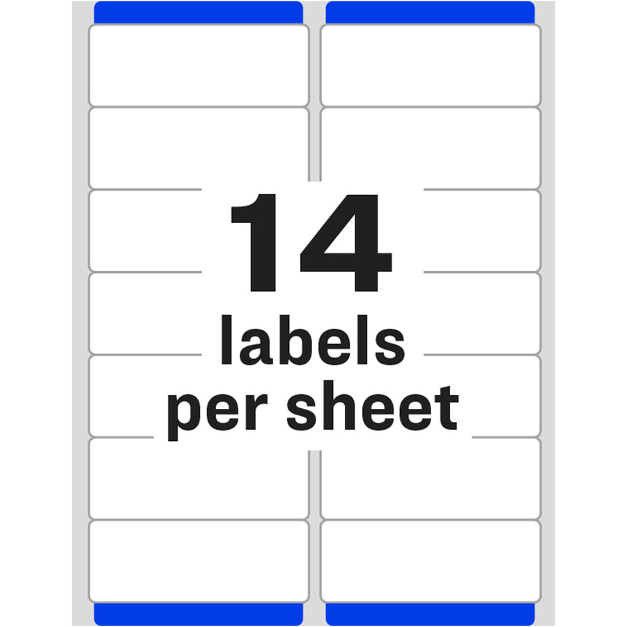 5162 Label Template Free / (14) Labels Per Sheet UniversalLabels