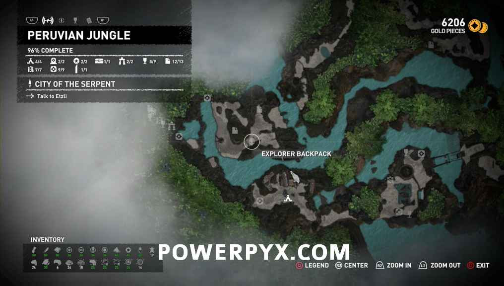 Shadow Of The Tomb Raider Map - Maps For You