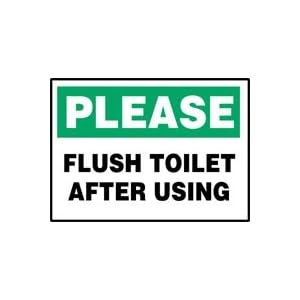 Funny Sticker and Meme: Survived Flushing Toilet Signs Bannerstooni Dooni