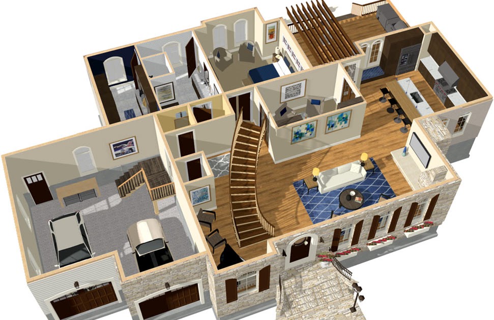  Free  Software Desain  Rumah  3 Dimensi Desain  Rumah  Mesra
