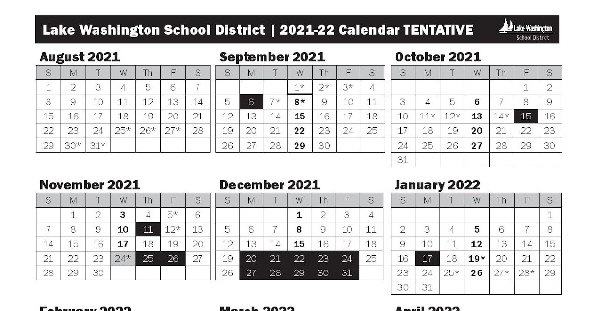 Lwsd 2023 2022 Calendar - April 2022 Calendar