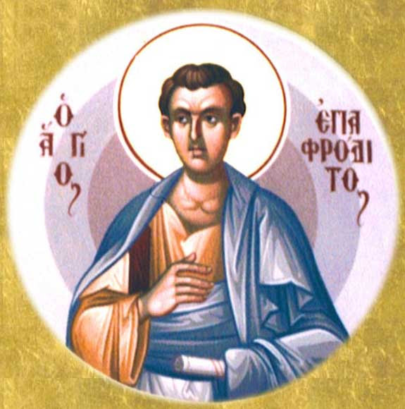 ST. EPAPHRODITUS, Apostle of the Seventy