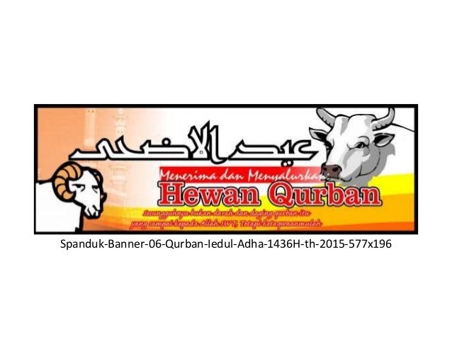 12+ Desain Spanduk Qurban