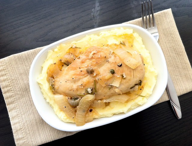 Chicken with Capers and Rosemary