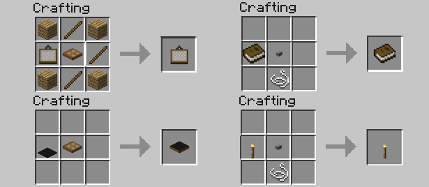 Minecraft Recipe Trap Door Micro Usb K