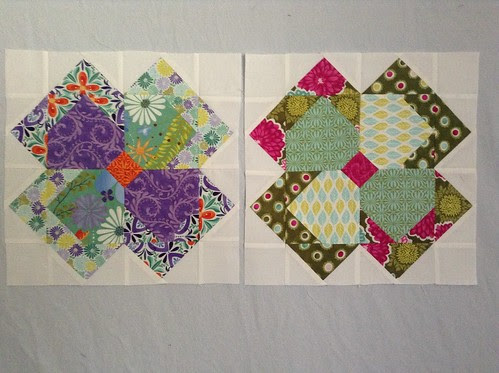 My first 2 blocks by Yvonne