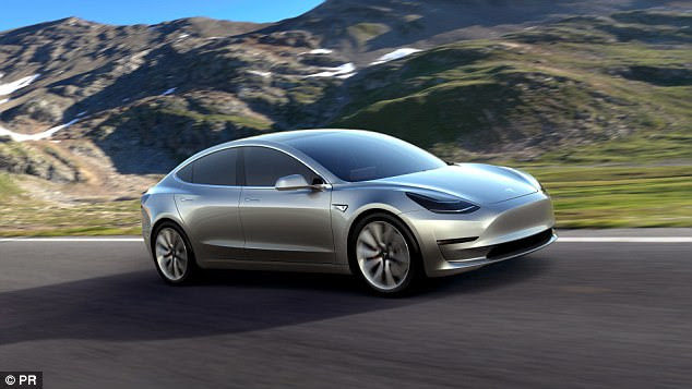 The first Tesla Model 3 vehicles (pictured) will begin production on Friday after the electric car passed key regulatory tests ahead of schedule