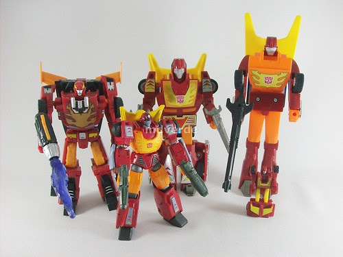 Transformers Hot Rod Revoltech