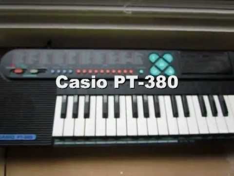 MINI TECLADOS CASIO - CASIO MINI KEYBOARDS: CASIO PT-380