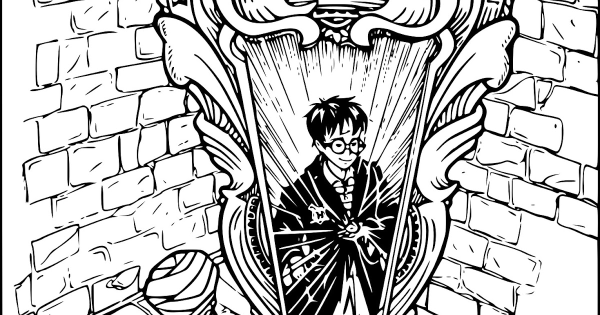 Dessin A Imprimer Mandala Harry Potter  Get Images Two