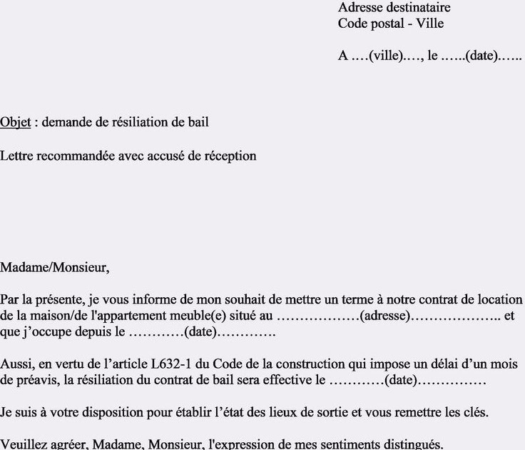 Exemple De Courrier Demande De Logement  David Peltz ejemplo de carta