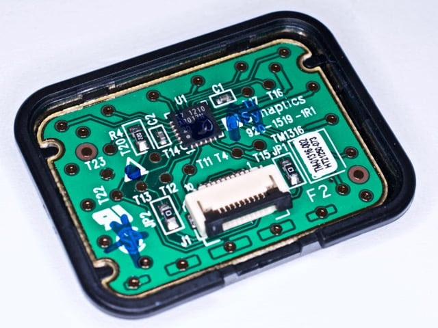 The PCB in the Trackpad