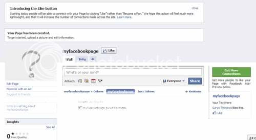Facebook Page