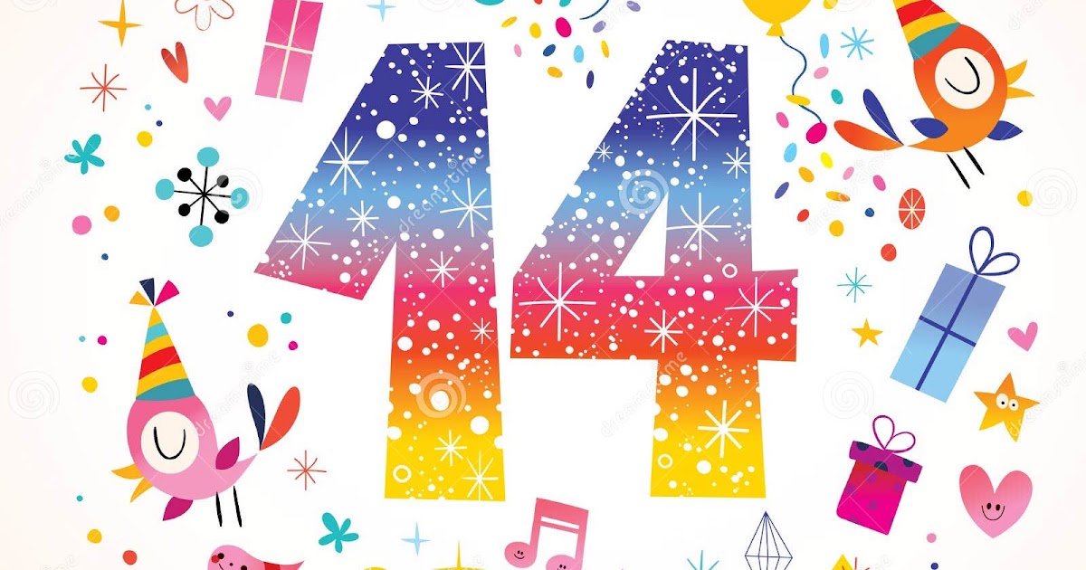 Joyeux Anniversaire 14 Ans
