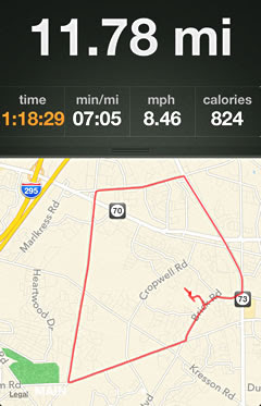 running watch with route map