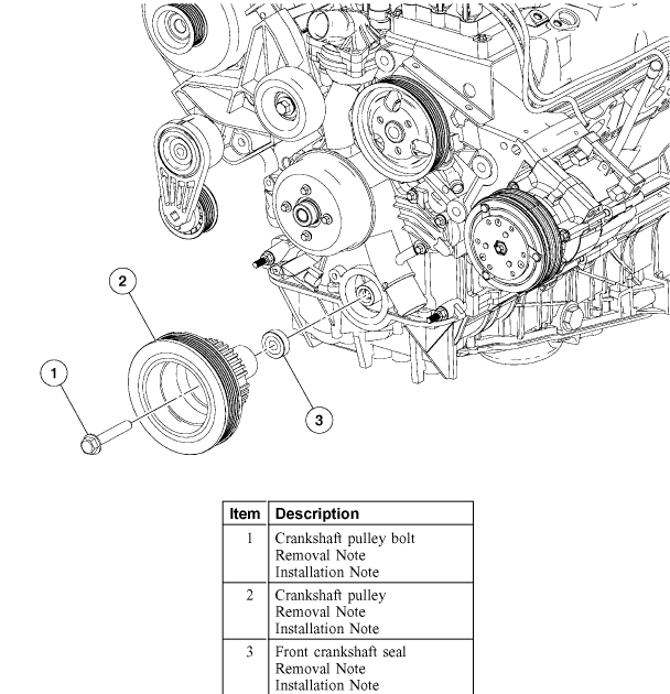 Encontrá manual: 2004 ford explorer belt diagram