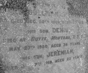 Sullivan Family Headstone in Allihies Sullivan Family Headstone in Allihies