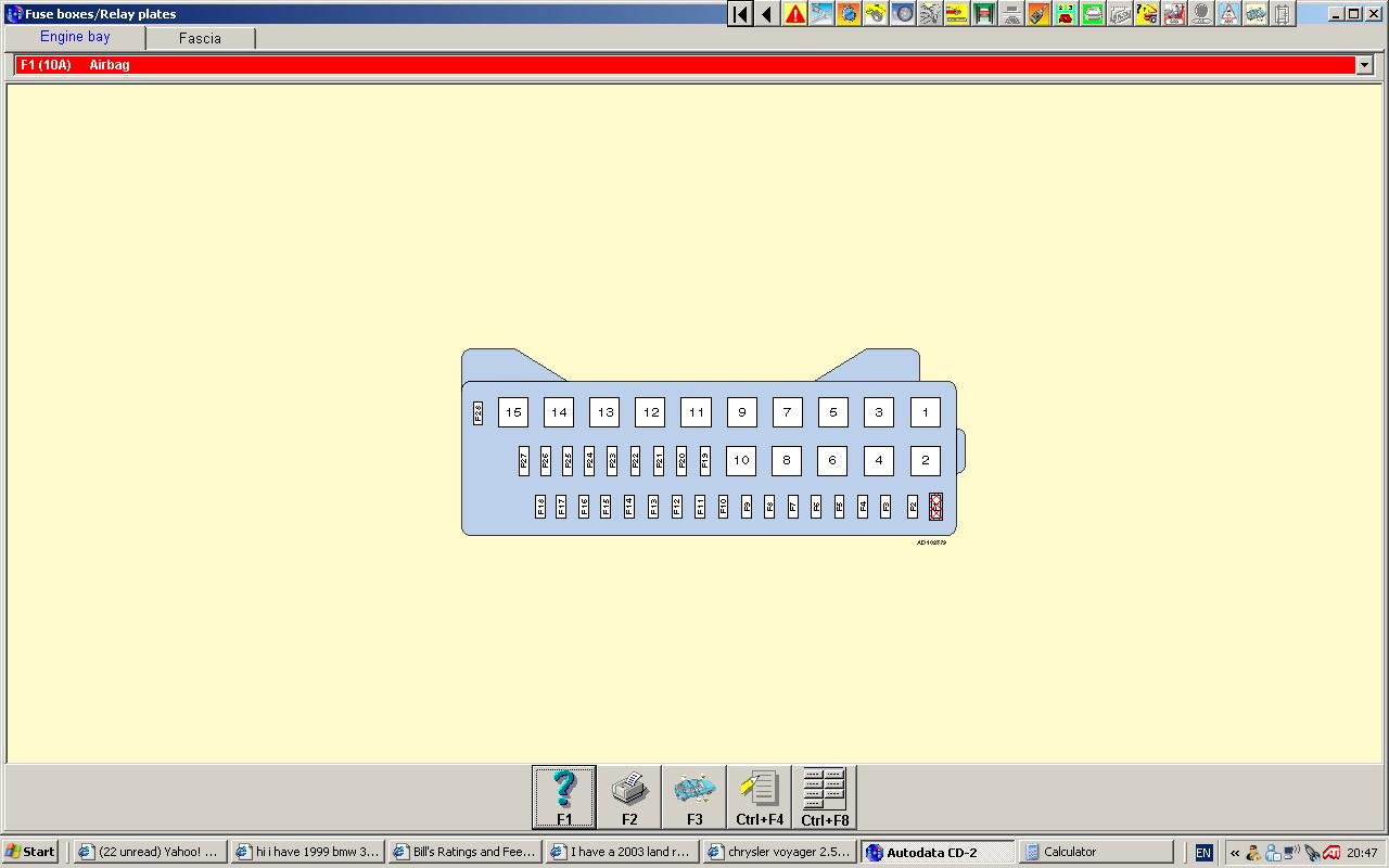 2003 Plymouth Voyager Wiring Diagram