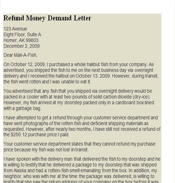 Sample Demand Letter Personal Injury Slip And Fall | The Document Template