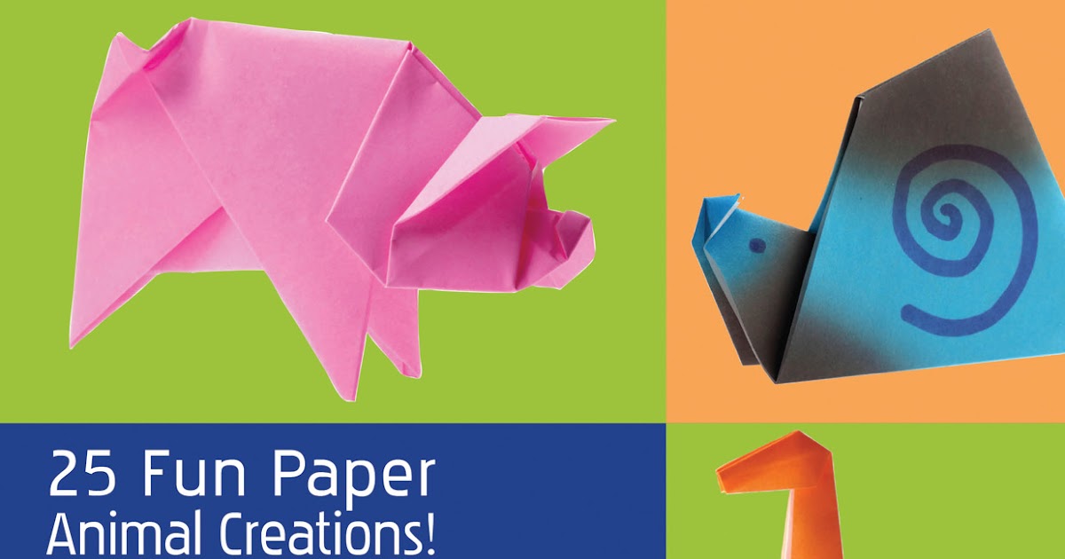 Origami Zoo: 25 Fun Paper Animal Creations!