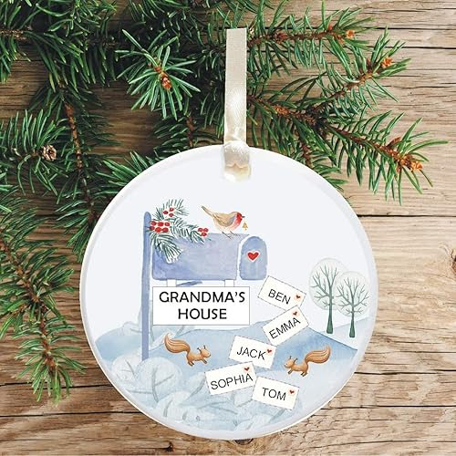 Mailbox Christmas Decorations Amazon