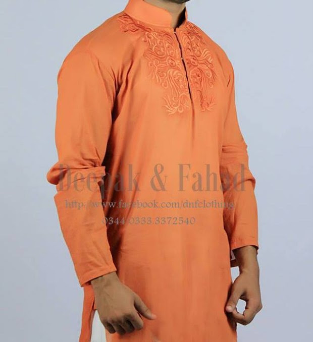 Mens-Boy-New-Summer-Eid-Dress-Kurta-Kamiz-Salwar-Pajama-by-Deepak-Fahad- Mens-Boy-New-Summer-Eid-Dress-Kurta-Kamiz-Salwar-Pajama-2013-by-Deepak-Fahad-