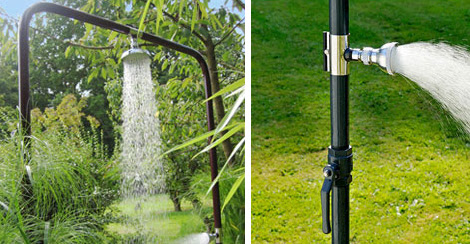 Cool Backyard Shower Outdoor Shower Ideas By D Un Jardin A L Autre Designer Homes