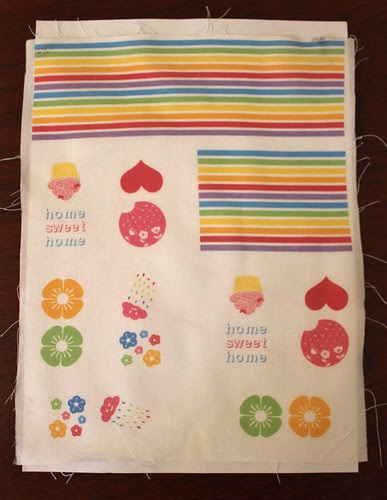 cushion makeover - printing