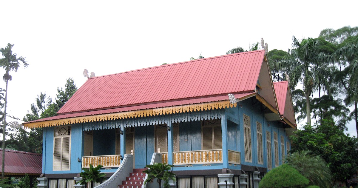 Gambar Rumah Adat Riau - Gambar V