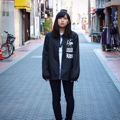 ストリート ファッション 冬 レディース