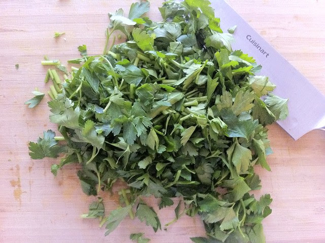 Flat Leaf Parsley Chopped