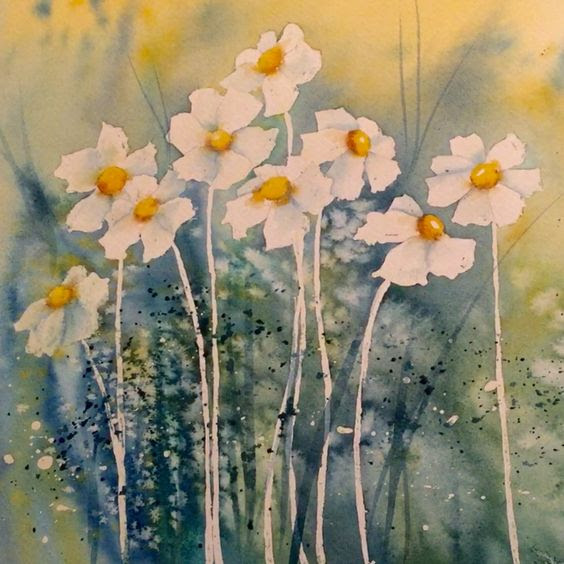 painting with watercolors
