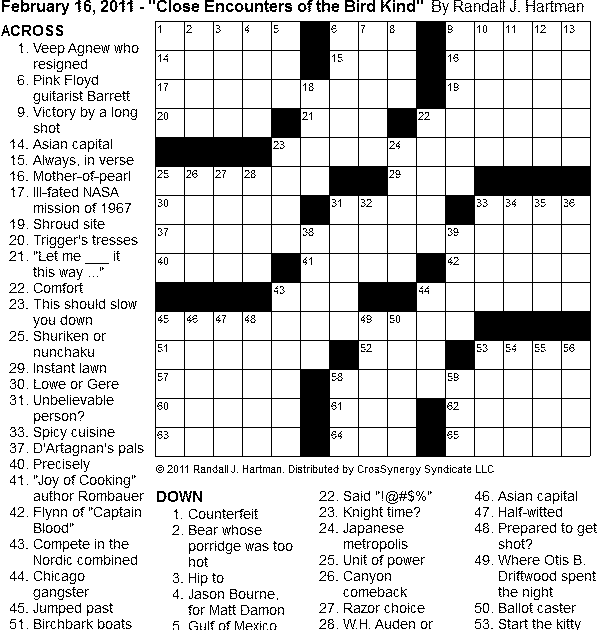 medium level free printable crossword puzzles medium difficulty