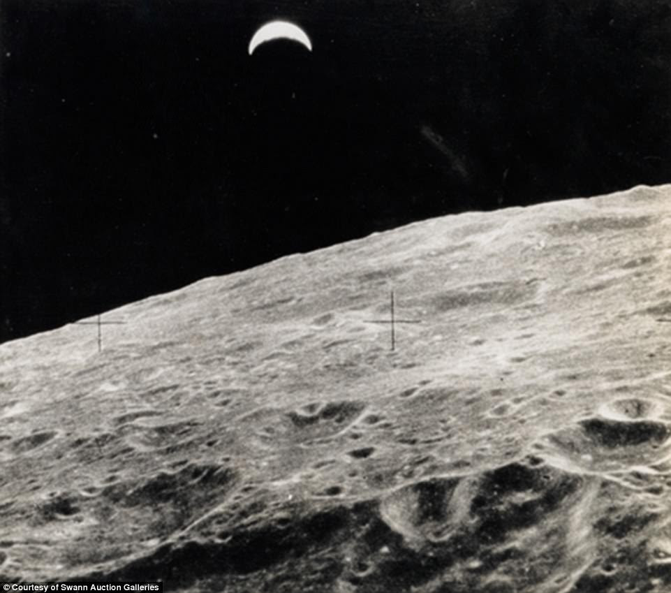 Pictured is an image of the moon. It is not known which mission this image was taken from. Apollo 15 was the ninth manned lunar mission in the Apollo space program, and considered at the time the most successful manned space flight up to that moment because of its long duration and greater emphasis on scientific exploration than had been possible on previous missions