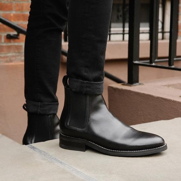 Seriously! 12+ List Of All Black Chelsea Boots Men Outfit People Forgot ...