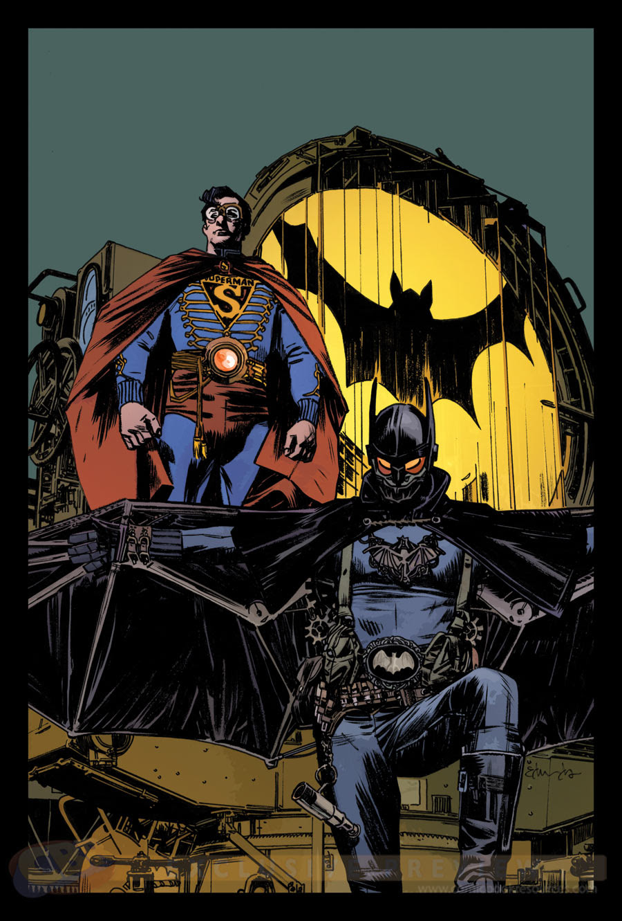 BATMAN/SUPERMAN, PORTADA DE TOMMY LEE EDWARDS BATMAN/SUPERMAN, PORTADA DE TOMMY LEE EDWARDS