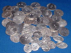buttons silver
