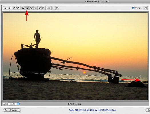 Adobe Photoshop CS4 Tutorial - Transforming A Smart Object In CS4 Working In Adobe Camera Raw - ACR - Adobe Camera Raw Tips