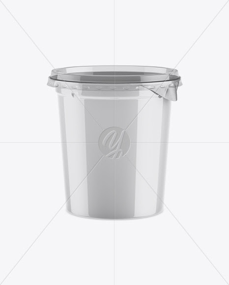 Download Download Glossy Plastic Cup Mockup - Front View (High-Ange ...